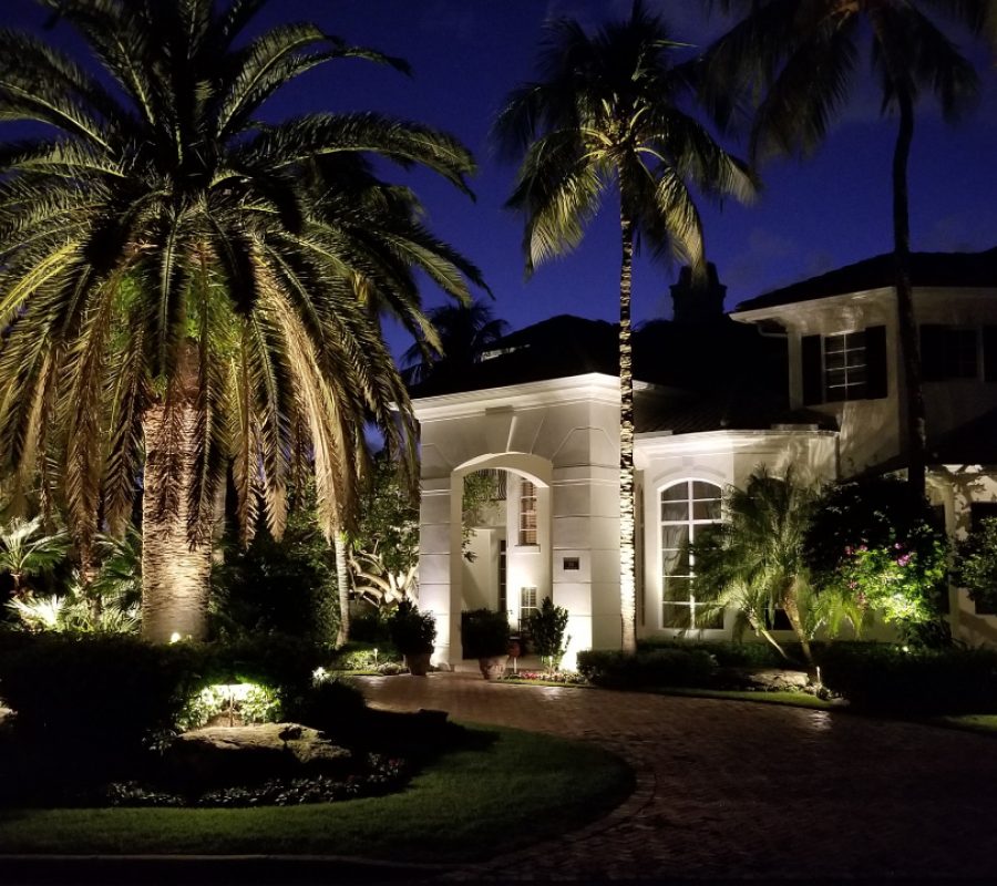 William Sample Landscape and Outdoor Lighting Residential Property Outside view